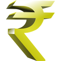 Rupee Indian Symbol Transparent Sign PNG Free Photo