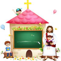 Bible Illustration Jesus Religion Christianity With Children