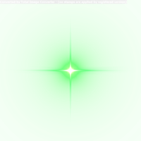 Star Efficacy Twinkle Light Green Luminous