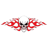 Tribal Skull Tattoos Png Picture