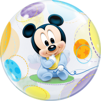 Mickey Boy Shower Balloon Minnie Hoax Baby