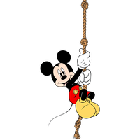 Mickey Rope Company Lucky Minnie Walt Rabbit