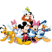 Mickey Company Minnie Walt Donald Goofy Duck
