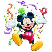 Mickey Minnie Donald Birthday Duck Mouse