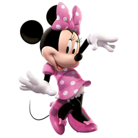 Pink Party Mouse Minnie PNG Download Free