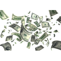 Money Dollars Flying Cash Picture Free Download Image