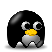 Tux Linux Pac-Man Penguin Free PNG HQ