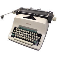 Underwood Company Royal Paper Ribbon Typewriter