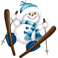 Paris Snowman Food Christmas Cute PNG Download Free