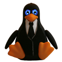 Tux Tuxedo Droid Linux Penguin PNG Download Free