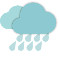 Forecasting Rain Forecast Vector Weather Icon