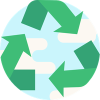 Paper Waste Symbol Recycling Bin Free Frame