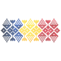 Romania Romanian Of Motive Flag Folklore Pattern