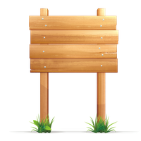 Vector Wood Signs Illustration Royalty-Free PNG Free Photo