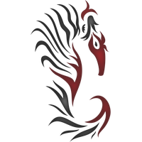 Seahorse Tattoo Rooster Design Ink Free Download Image