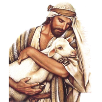 Sheep Shepherd Good Christ Psalms 23 Jesus