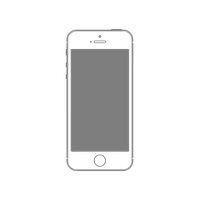 Smartphone Mobile Frame Material Feature Phone Vector