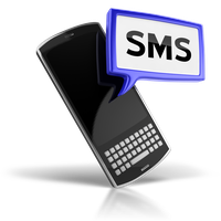 Mobile Phones Button Sms Send Email Bulk