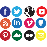 Network Icons Media Design Social Transparent Icon