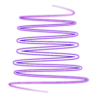 Ahmed Sticker Neon Spiral Sign Shape