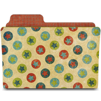 Eyes Square Pattern Placemat Yellow Stars In