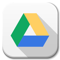 Google Triangle Brand Apps Drive Square Logo
