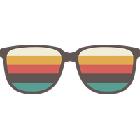 Lounge Style Sunglasses Retro Interlude Free Download PNG HQ