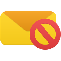 Symbol Yellow Not Orange Validated Email