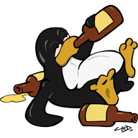 Tux Kali Sticker T-Shirt Penguins Linux