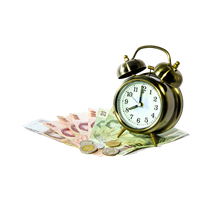 Money Alarm Clock Is Time Free Download Image