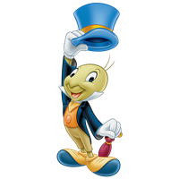 Cricket Pinocchio Jiminy Turquoise Transparent Hair Talking