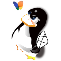 Tux Kernel Racer Linux Penguin Download Free Image