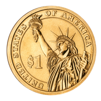 United Dollar States Program Coin Presidential $1