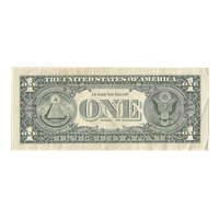 Note United Banknote Federal Bill Dollar One-Dollar