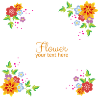 Flowers Vector Border Free Clipart HD