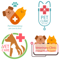 Pet Veterinary Dog Cat Clinic Vector Veterinarian