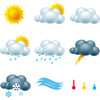 Forecasting Weather Forecast Icon Free Frame