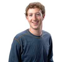 Zuckerberg Plains White Facebook Mark Download HQ PNG