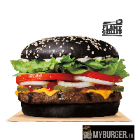 King Whopper Hamburger Food Fast Burger Bun