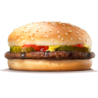 King Whopper Hamburger Big Cheeseburger Veggie Burger