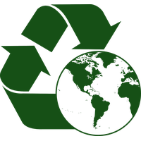 Recycle World Globe Map Download Free Image