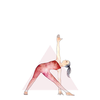 Trikonasana Yoga Drawing Illustration HD Image Free PNG
