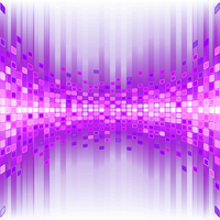 Graphic Particle Purple Light Effect Design