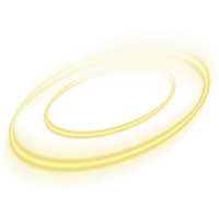 Light Effect Yellow Element Euclidean Vector Circle