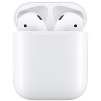 Headset White Airpods Technology Headphones PNG Free Photo