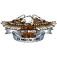 Harley Davidson Logo Eagle Wings Png