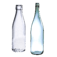 Empty Glass Bottles Png Image