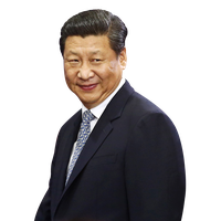 Jinping Xi Necktie States United China Wear