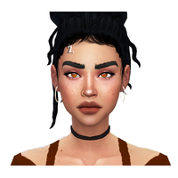 Sims Eyebrow Face Free PNG HQ