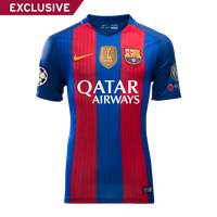 Blue Liga La Barcelona Tshirt Fc Shirt